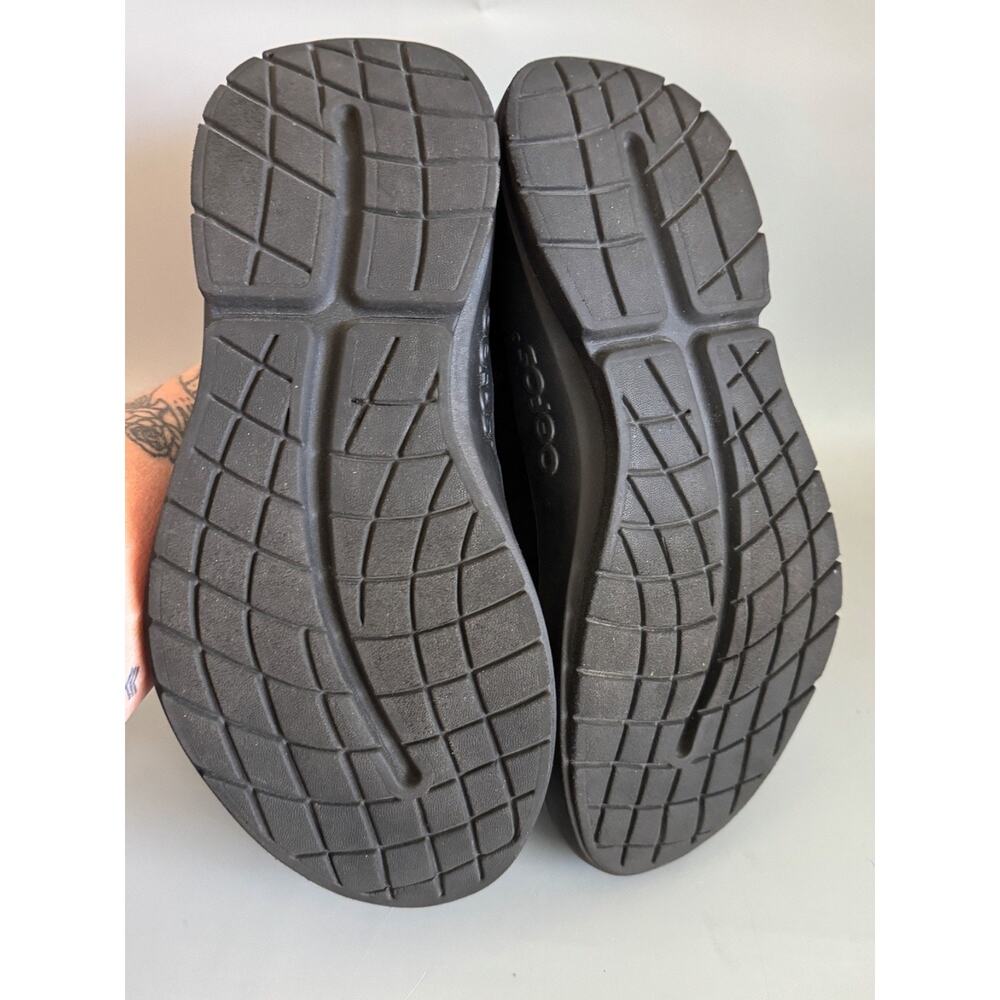 Men's OOFOS OOmg Fibre Low, Black Comfort Recovery Slip on Shoes 11.5 US - Picture 10 of 10